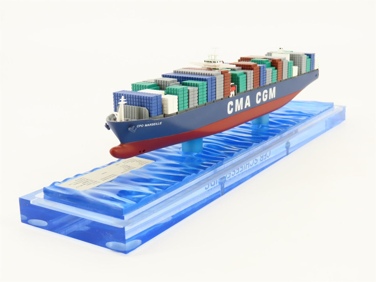 1:1250 Scale CFB Schiffsfonds CMA CGM Container Ship &quot;CPO Marseille&quot; w/ Display