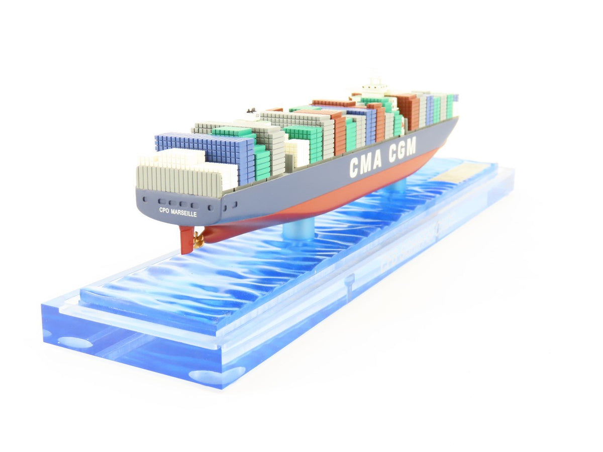 1:1250 Scale CFB Schiffsfonds CMA CGM Container Ship &quot;CPO Marseille&quot; w/ Display