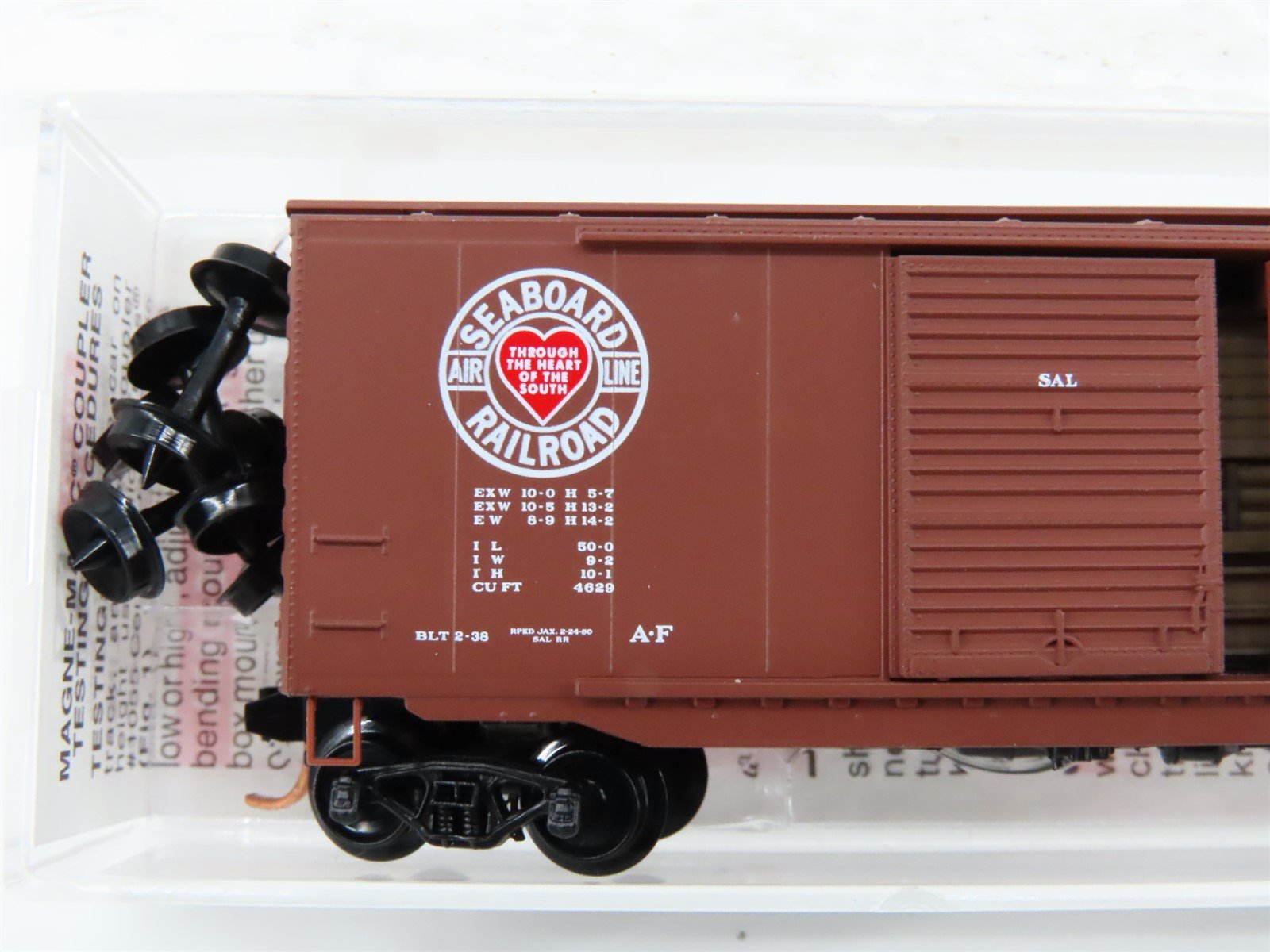 N Scale Micro-Trains MTL 03400330 SAL Seaboard Air Line 50' Box Car #10198