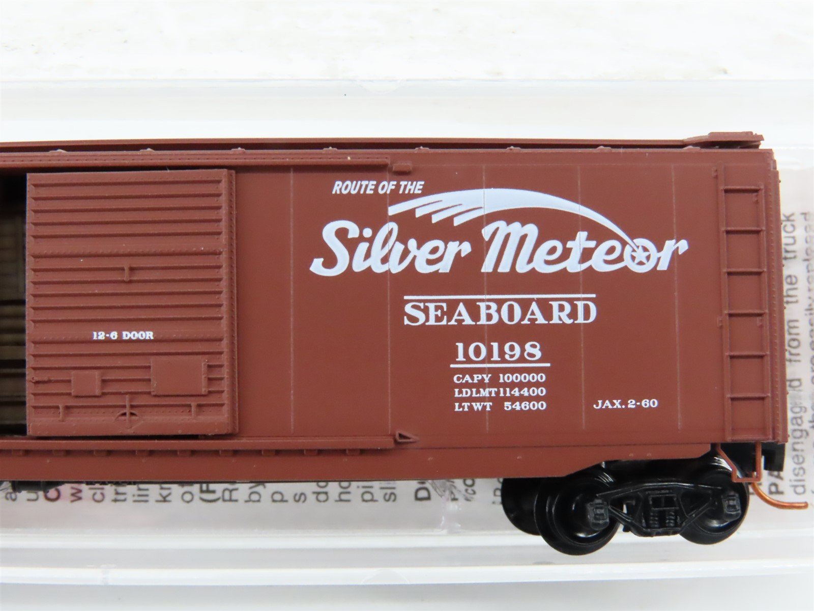 N Scale Micro-Trains MTL 03400330 SAL Seaboard Air Line 50' Box Car #10198