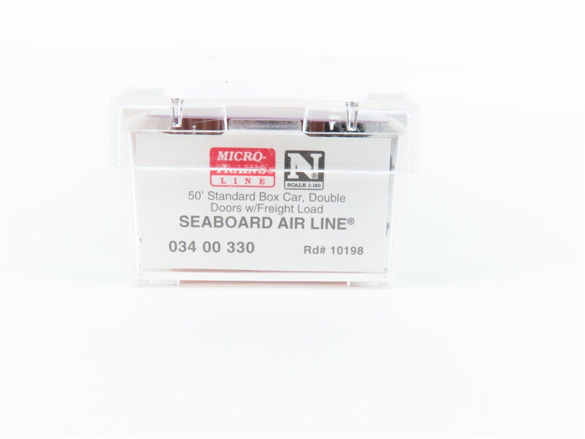 N Scale Micro-Trains MTL 03400330 SAL Seaboard Air Line 50&#39; Box Car #10198