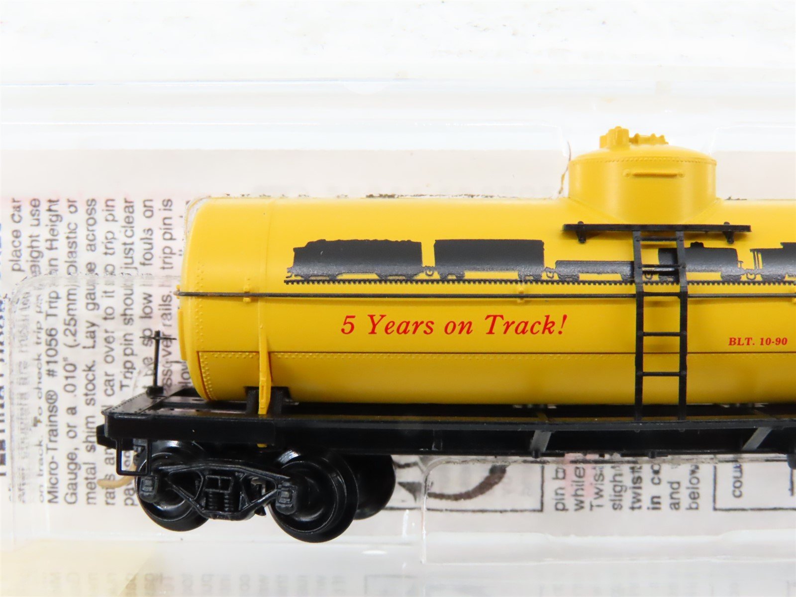 N Scale Micro-Trains MTL 65380 5th Anniversary 39' Single Dome Tank Car #1995