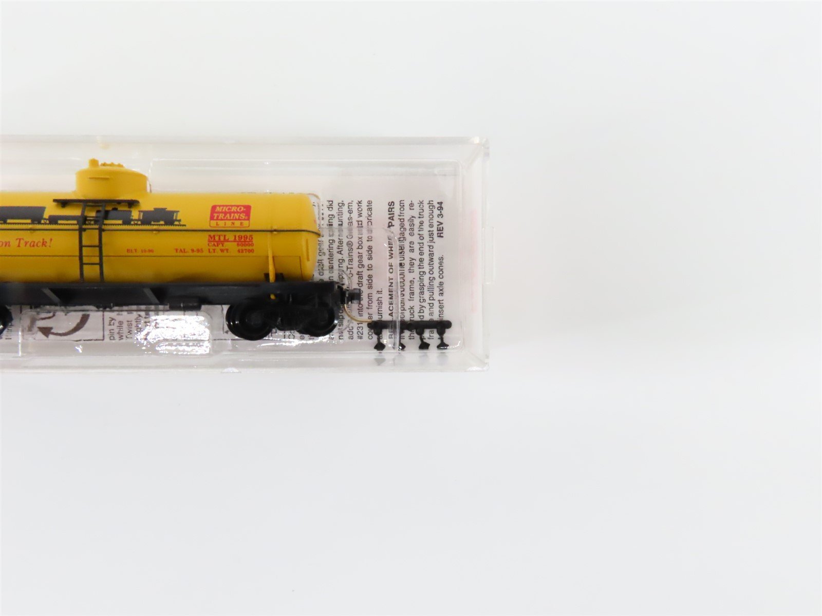 N Scale Micro-Trains MTL 65380 5th Anniversary 39' Single Dome Tank Car #1995