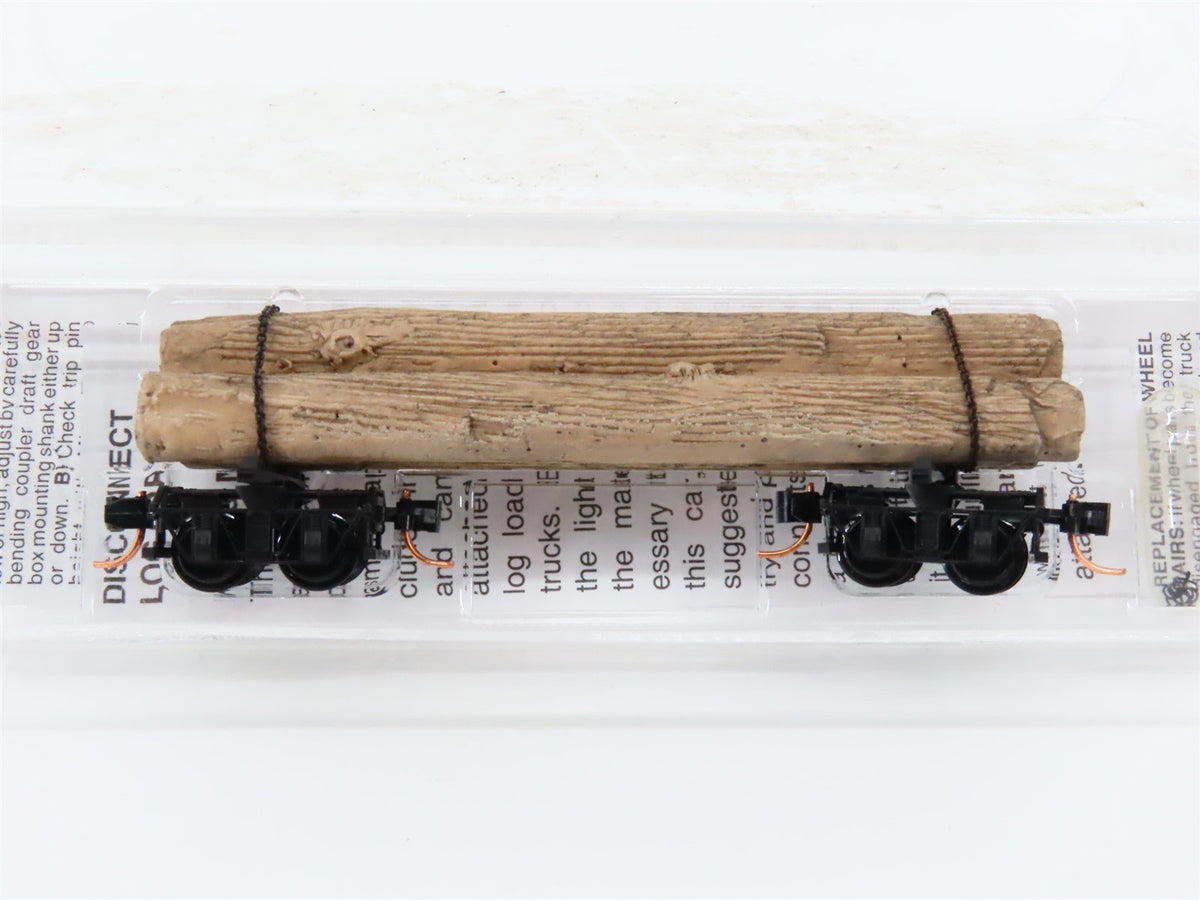 N Scale Micro-Trains MTL 11300720 Disconnect Log Car w/ Log Load