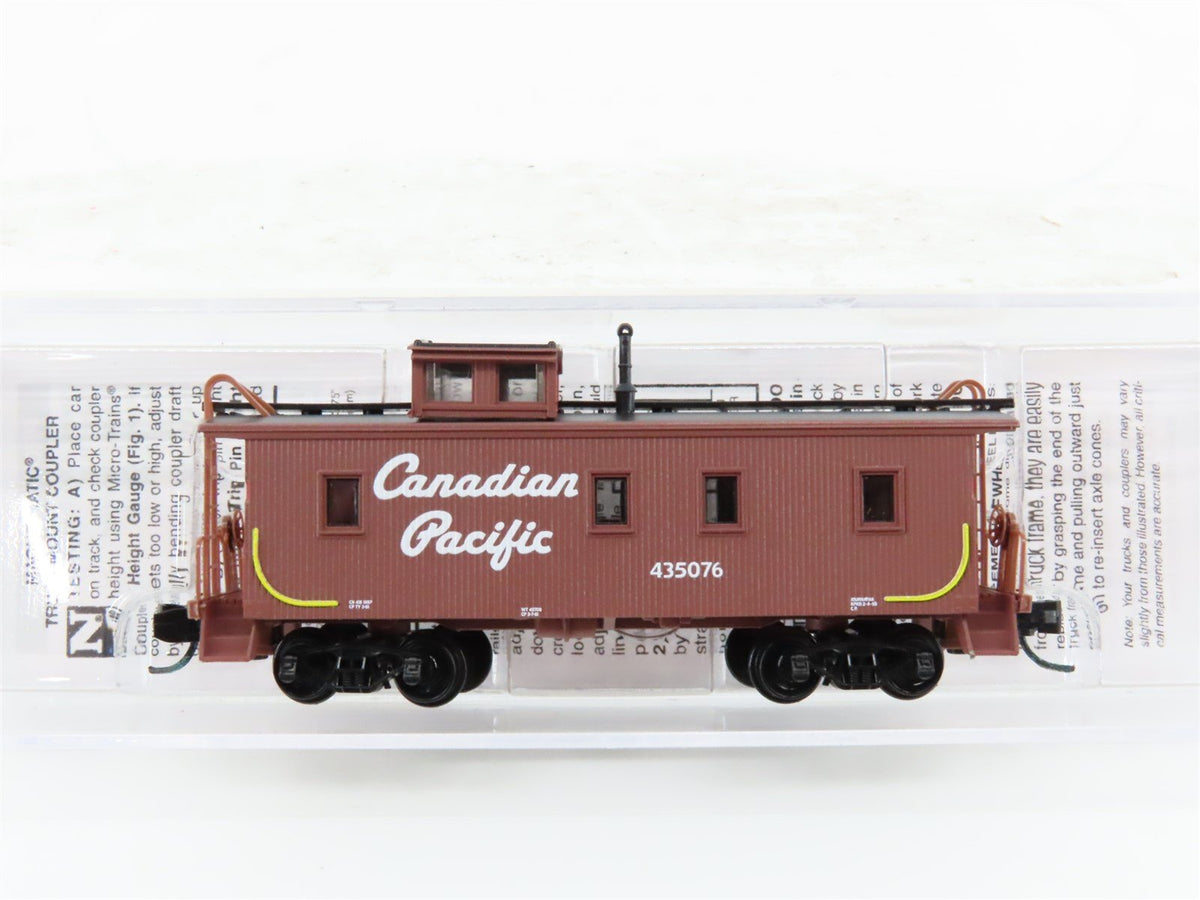 N Scale Micro-Trains MTL 05100011 CP Canadian Pacific 34&#39; Caboose #435076