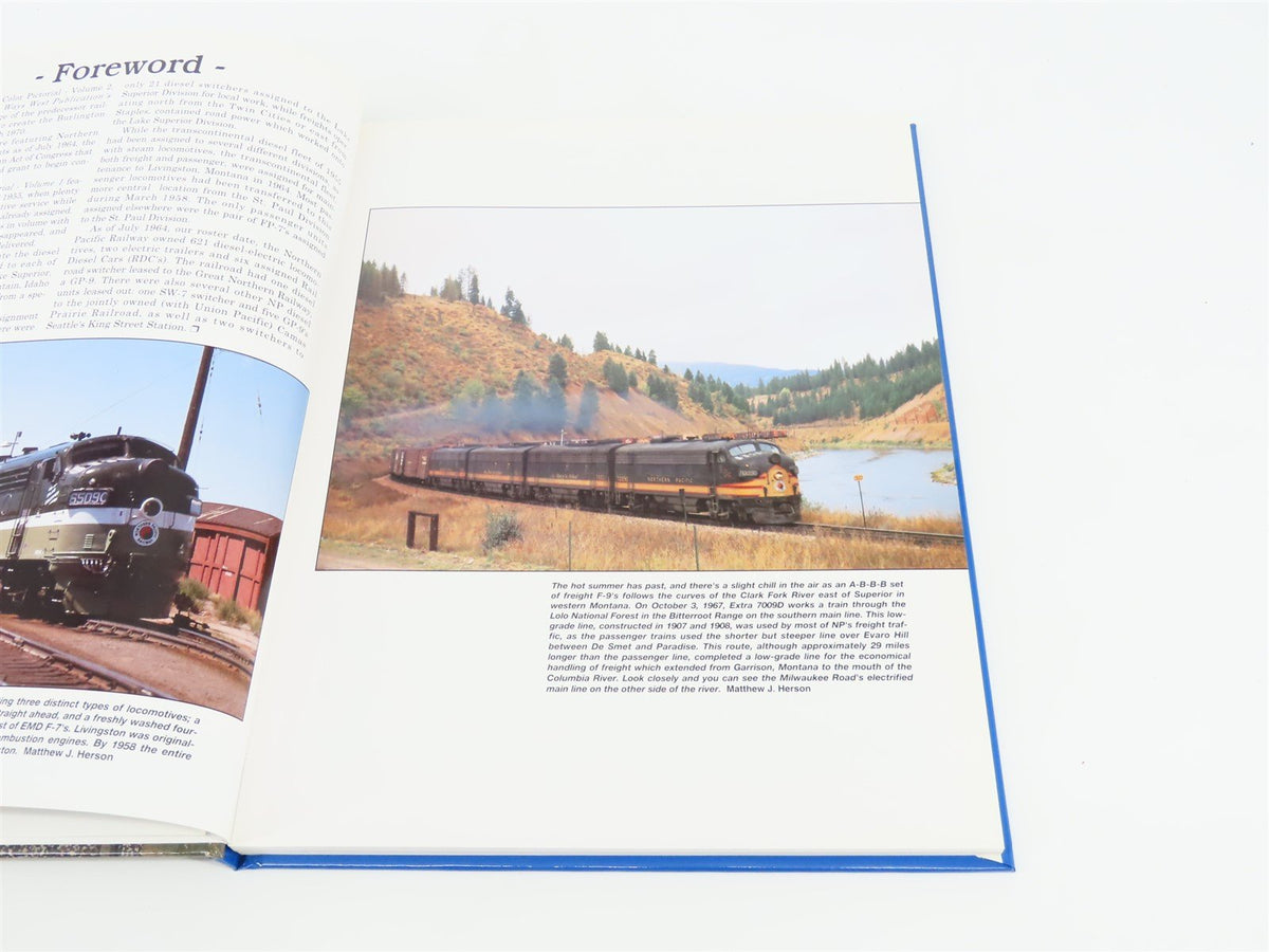 Northern Pacific Pictorial - Volume 2 By Joseph W. Shine ©1995 HC Book