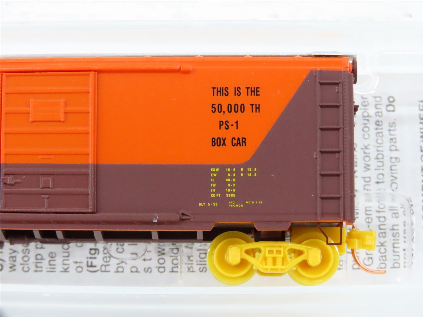 N Scale Micro-Trains MTL 20626 PSX Pullman Standard Exhibition 40' Box Car #1
