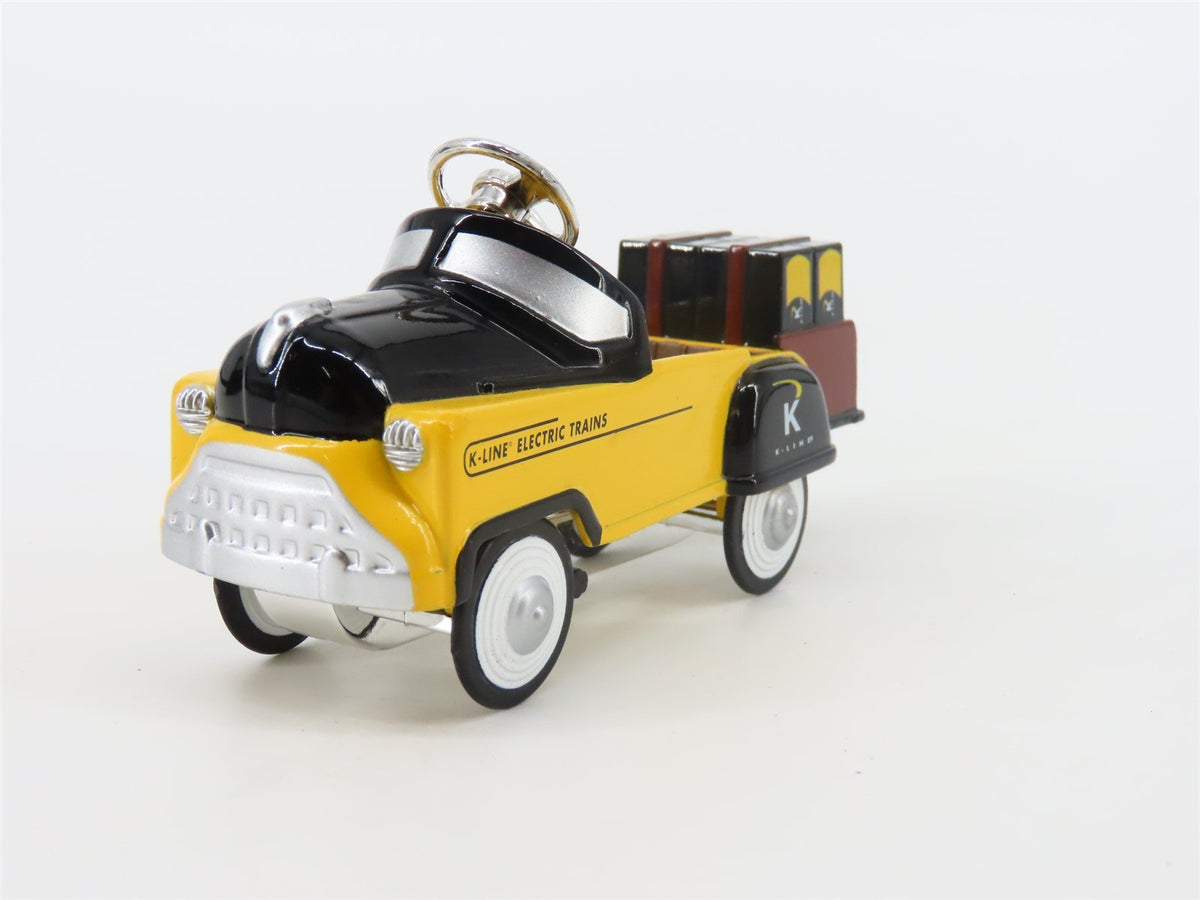 K-Line Kruisers/Golden Wheel Die-Cast K-94533 &quot;K-Line Electric Trains&quot; Pedal Car