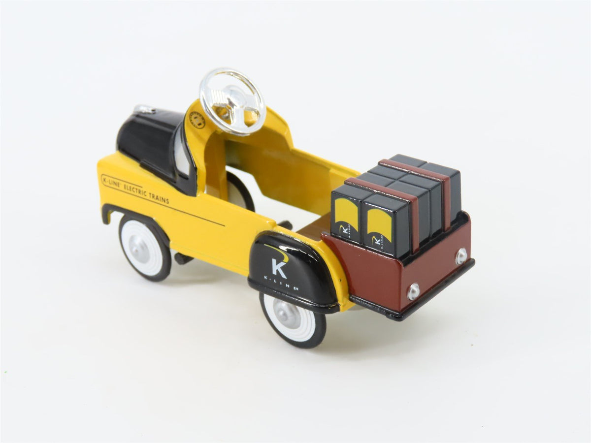 K-Line Kruisers/Golden Wheel Die-Cast K-94533 &quot;K-Line Electric Trains&quot; Pedal Car