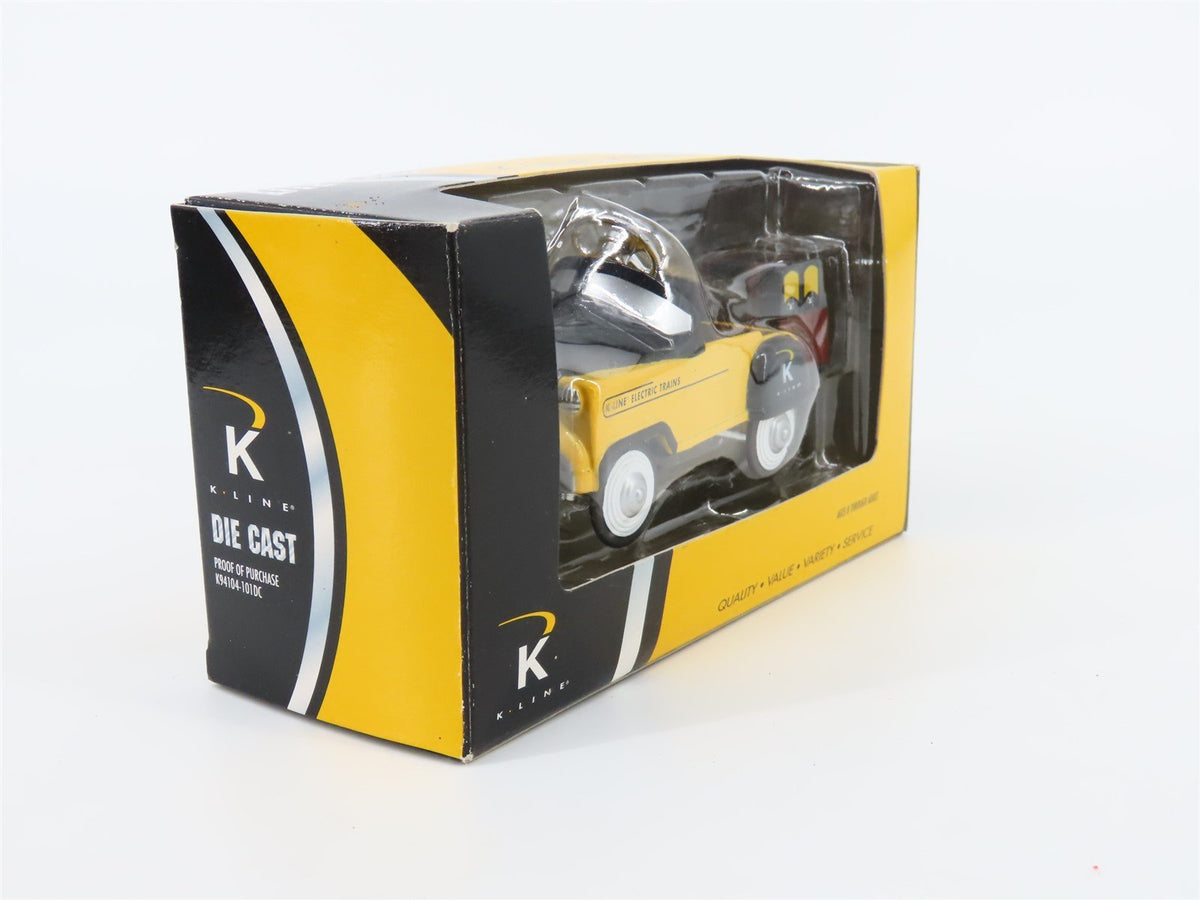 K-Line Kruisers/Golden Wheel Die-Cast K-94533 &quot;K-Line Electric Trains&quot; Pedal Car