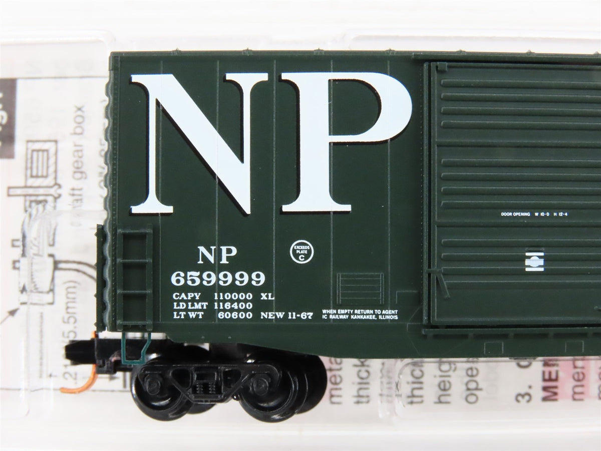 N Scale Micro-Trains MTL 10100010 NP Northern Pacific 40&#39; Hy-Cube Box Car 659999