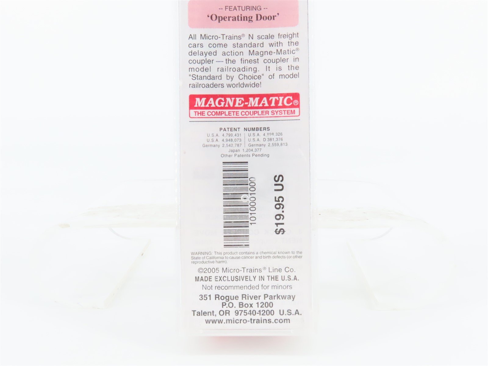 N Scale Micro-Trains MTL 10100010 NP Northern Pacific 40' Hy-Cube Box Car 659999