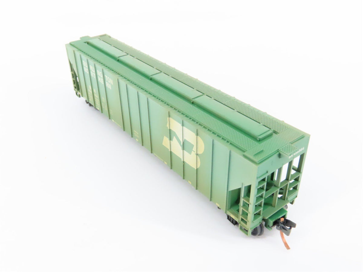 N Micro-Trains MTL 09944090 BN Burlington Northern 3-Bay Hopper w/ Graffiti
