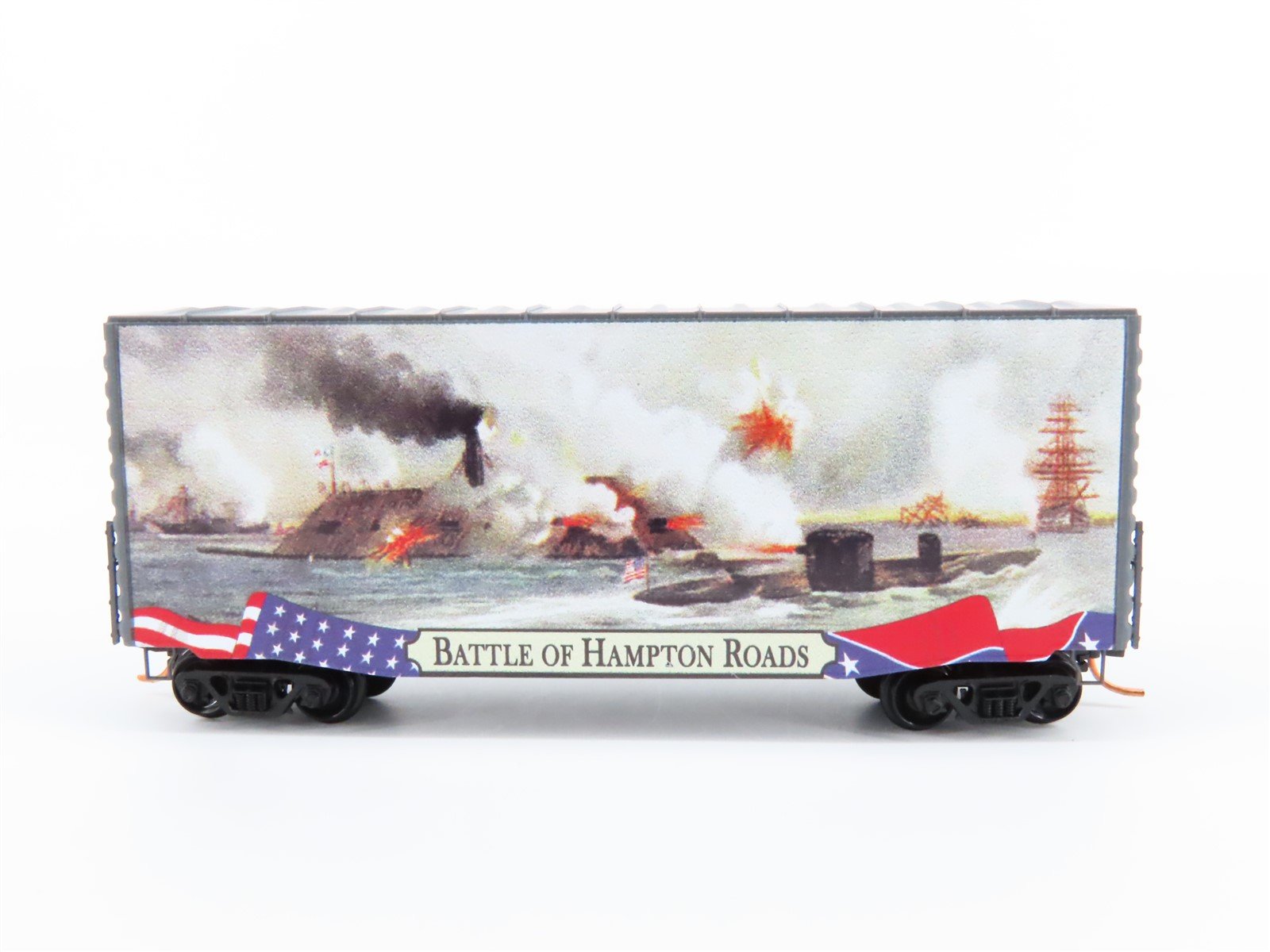 N Micro-Trains MTL 10100703 Civil War Series: Battle of Hampton Roads Box Car 3