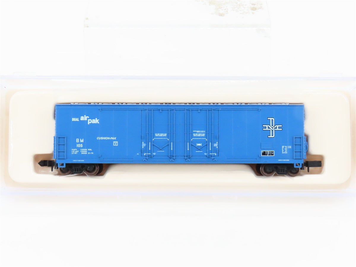 N Scale Atlas 31011 B&amp;M Boston &amp; Maine Evans Boxcar #105