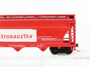 N Scale Atlas 3713 DUPX StorageTek Covered Hopper Car #36025 - Custom