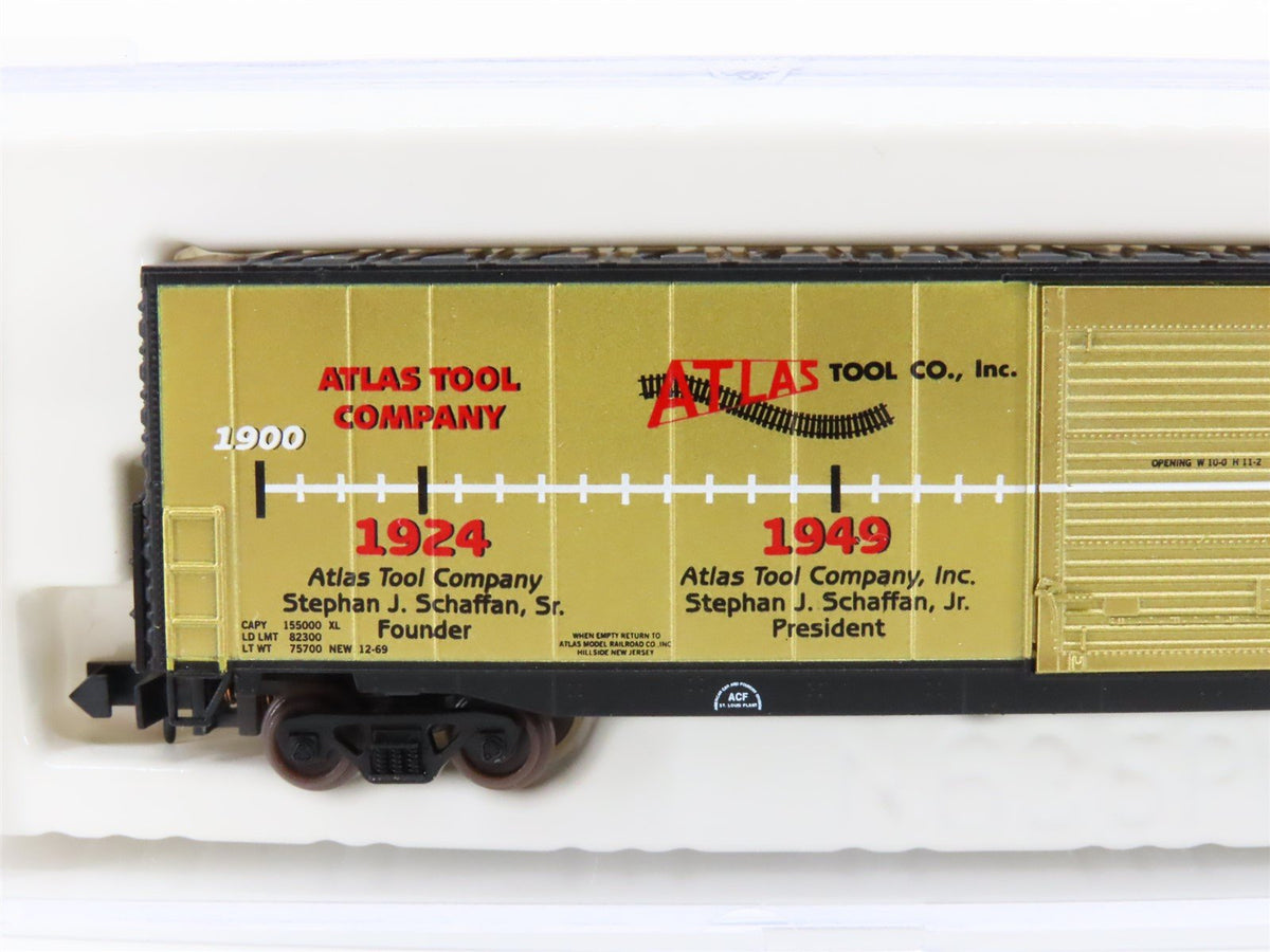 N Scale Atlas 1021 Atlas Tool Company 50th Anniversary 60&#39; Auto Parts Boxcar