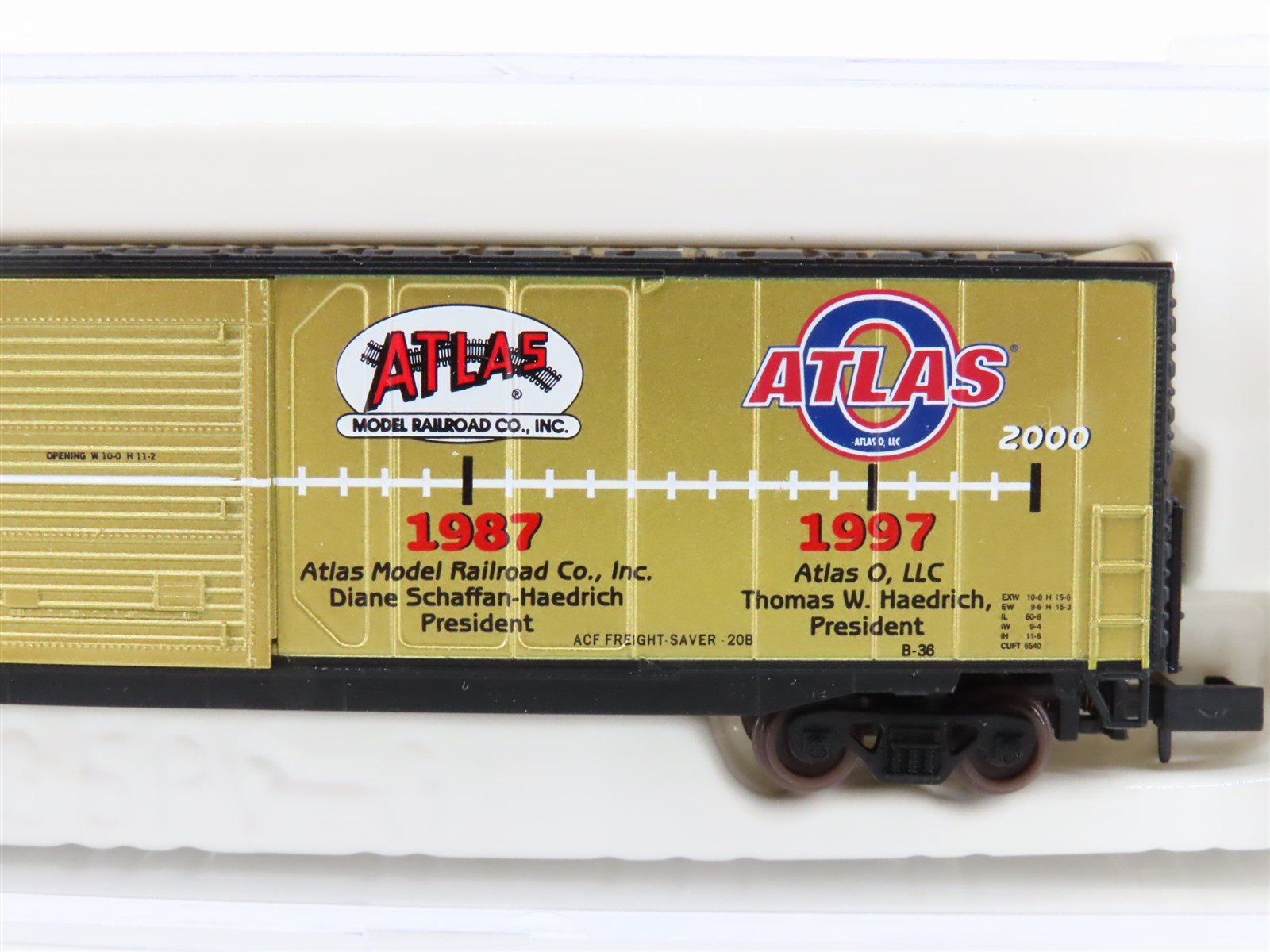 N Scale Atlas 1021 Atlas Tool Company 50th Anniversary 60' Auto Parts Boxcar