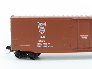 N Scale Micro-Trains MTL 38140 BAR Bangor & Aroostook 50' Box Car #6630