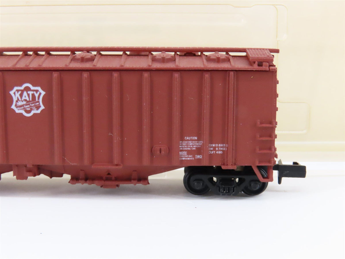 N Scale Bowser 37039 BKTY Katy Airslide Covered Hopper Car #1205