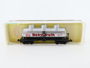 N Scale Model Power 3413 GATX Baby Ruth 3-Dome Tank Car #701