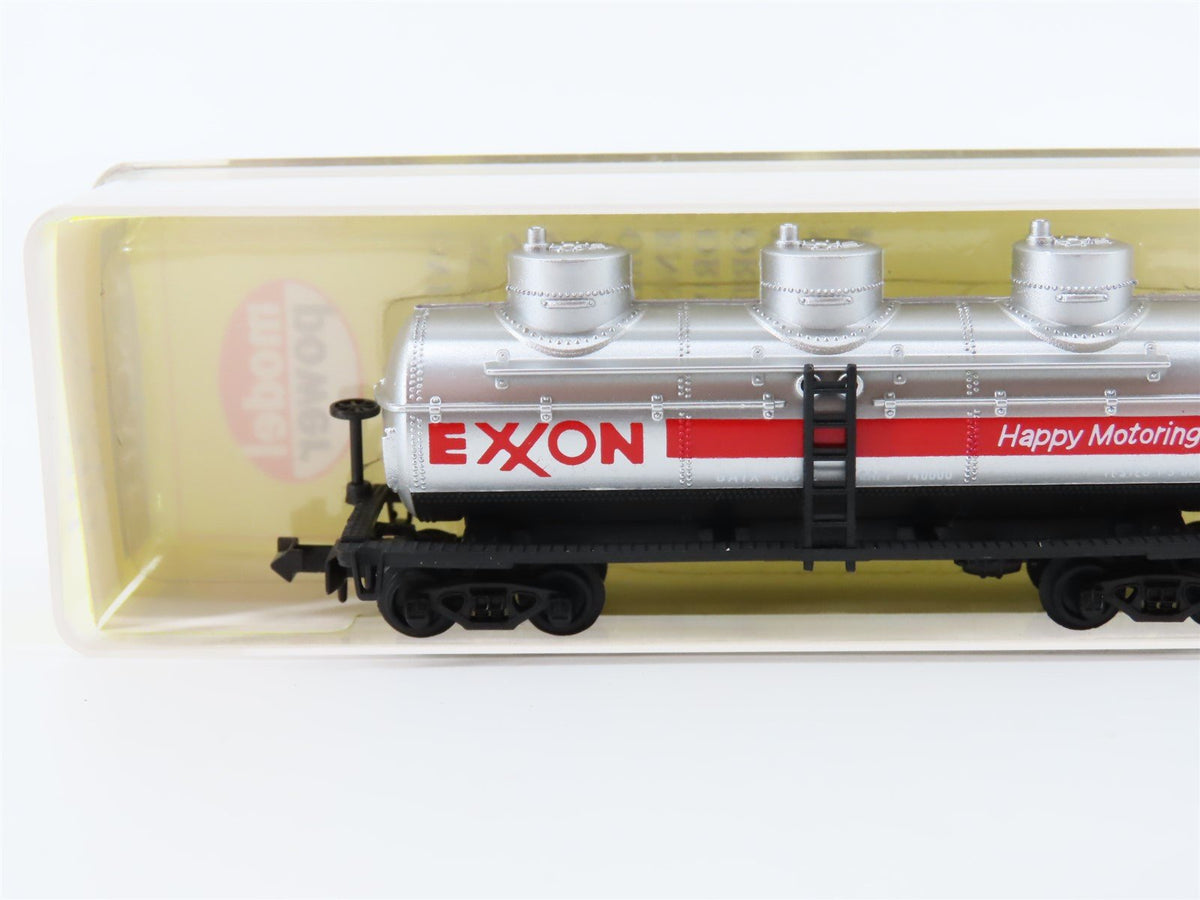 N Scale Model Power 3411 GATX Exxon 3-Dome Tank Car #46312