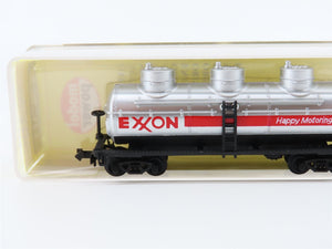 N Scale Model Power 3411 GATX Exxon 3-Dome Tank Car #46312