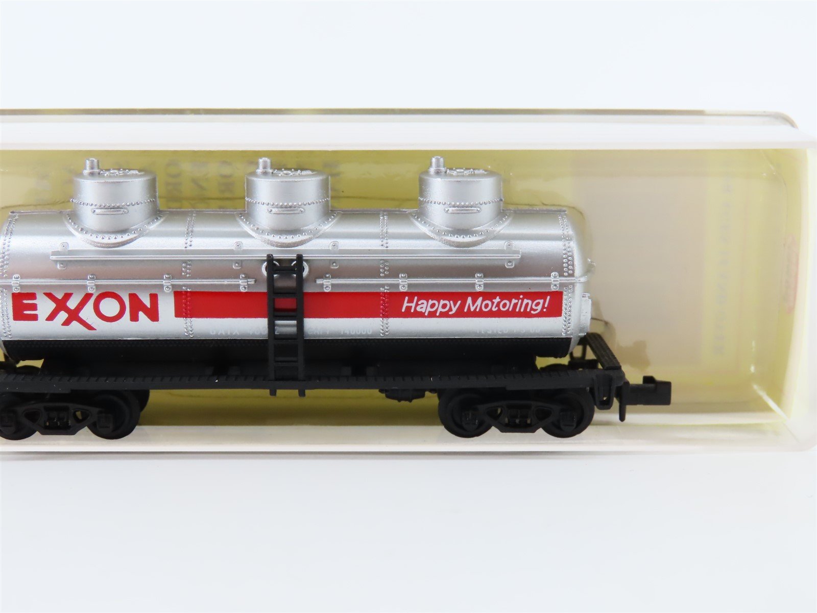 N Scale Model Power 3411 GATX Exxon 3-Dome Tank Car #46312