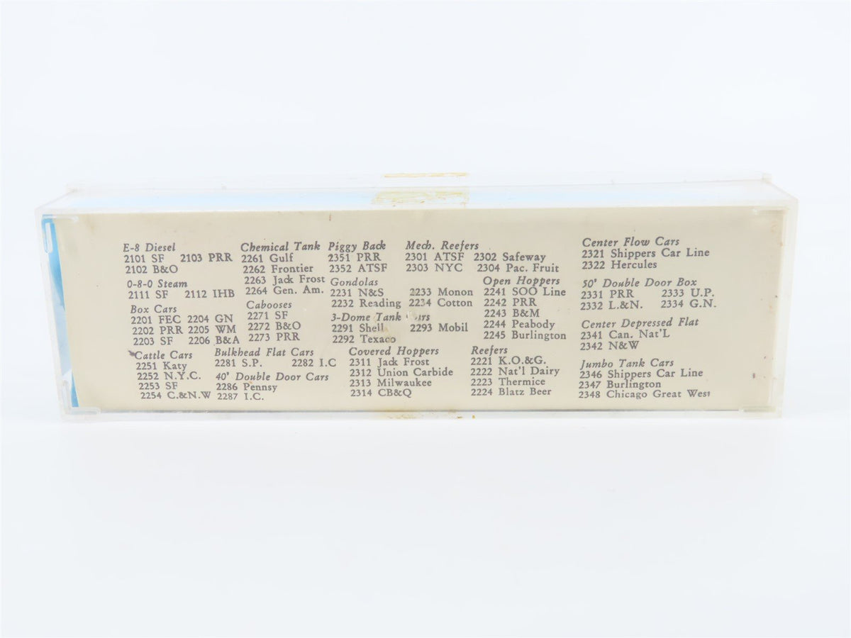 N Scale Atlas 2253 ATSF Santa Fe Cattle Stock Car #50656