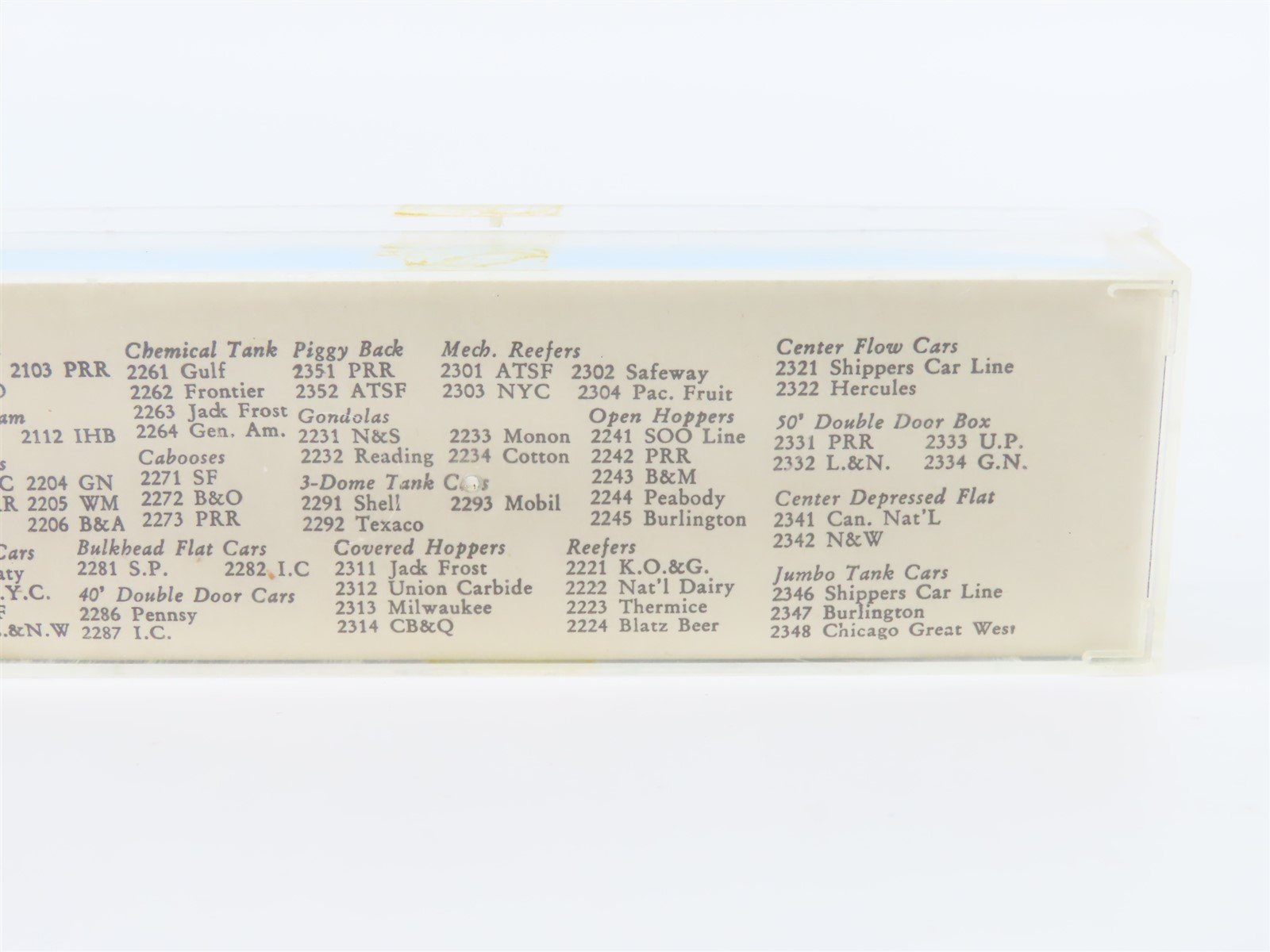 N Scale Atlas 2253 ATSF Santa Fe Cattle Stock Car #50656