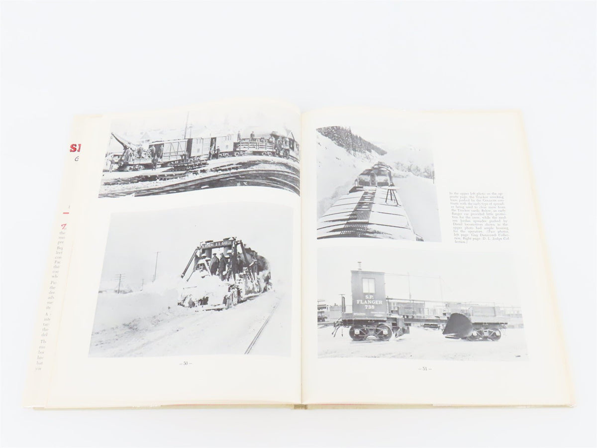 Snowplow Clearing Mountain Rails by Gerald M Best ©1966 HC Book