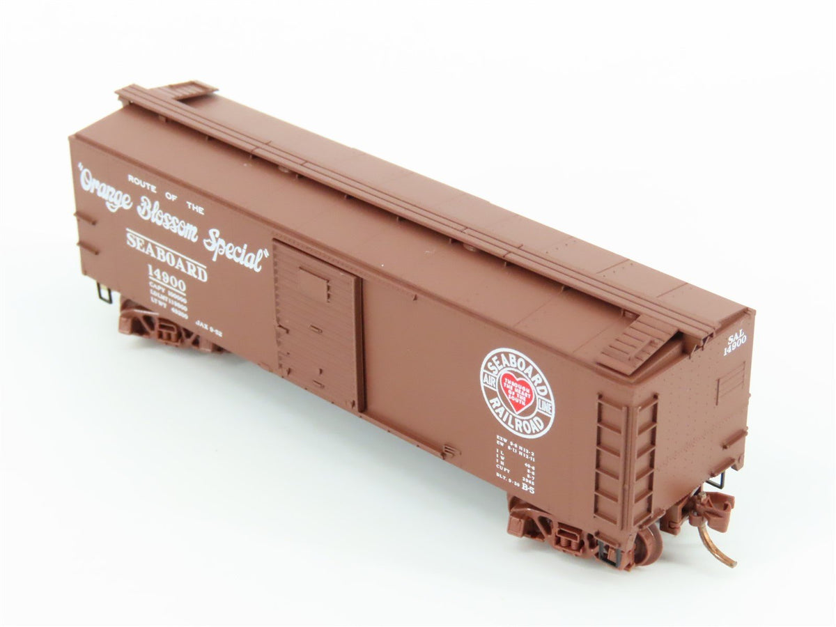 N Scale Micro-Trains MTL 120230 SAL &quot;Orange Blossom Special&quot; 40&#39; Box Car #14900