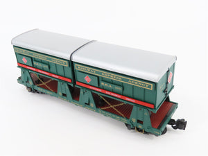 G Scale Railway Express Agency REA-46501 Piggyback Flatcar #46501 w/ Trailers