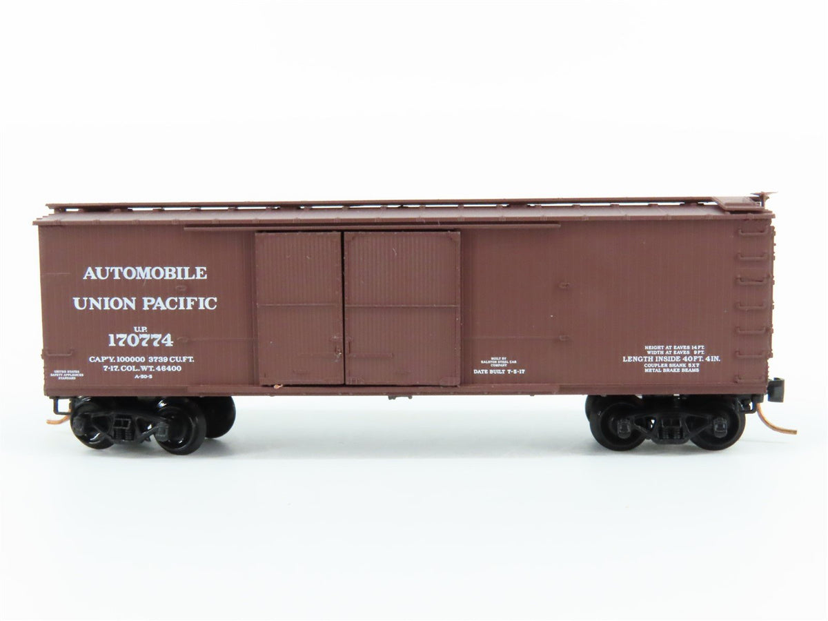 N Scale Micro-Trains MTL 41010 UP Union Pacific 40&#39; Single Door Box Car #170774