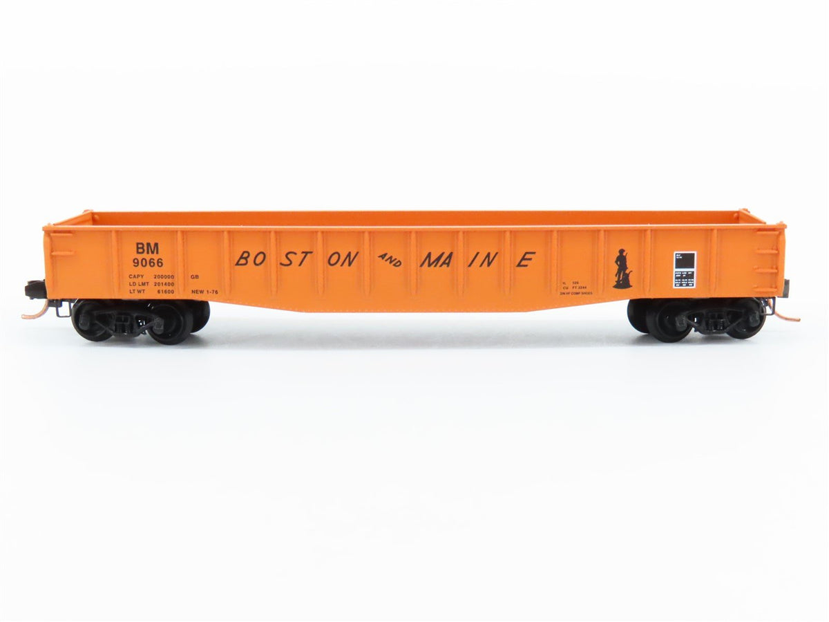 N Scale Micro-Trains MTL 46180 BM Boston &amp; Maine 50&#39; Gondola #9066