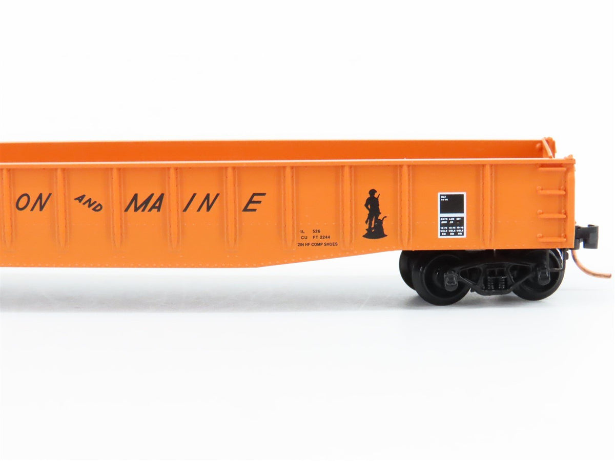 N Scale Micro-Trains MTL 46180 BM Boston &amp; Maine 50&#39; Gondola #9066