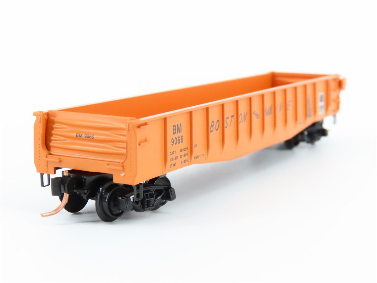 N Scale Micro-Trains MTL 46180 BM Boston &amp; Maine 50&#39; Gondola #9066