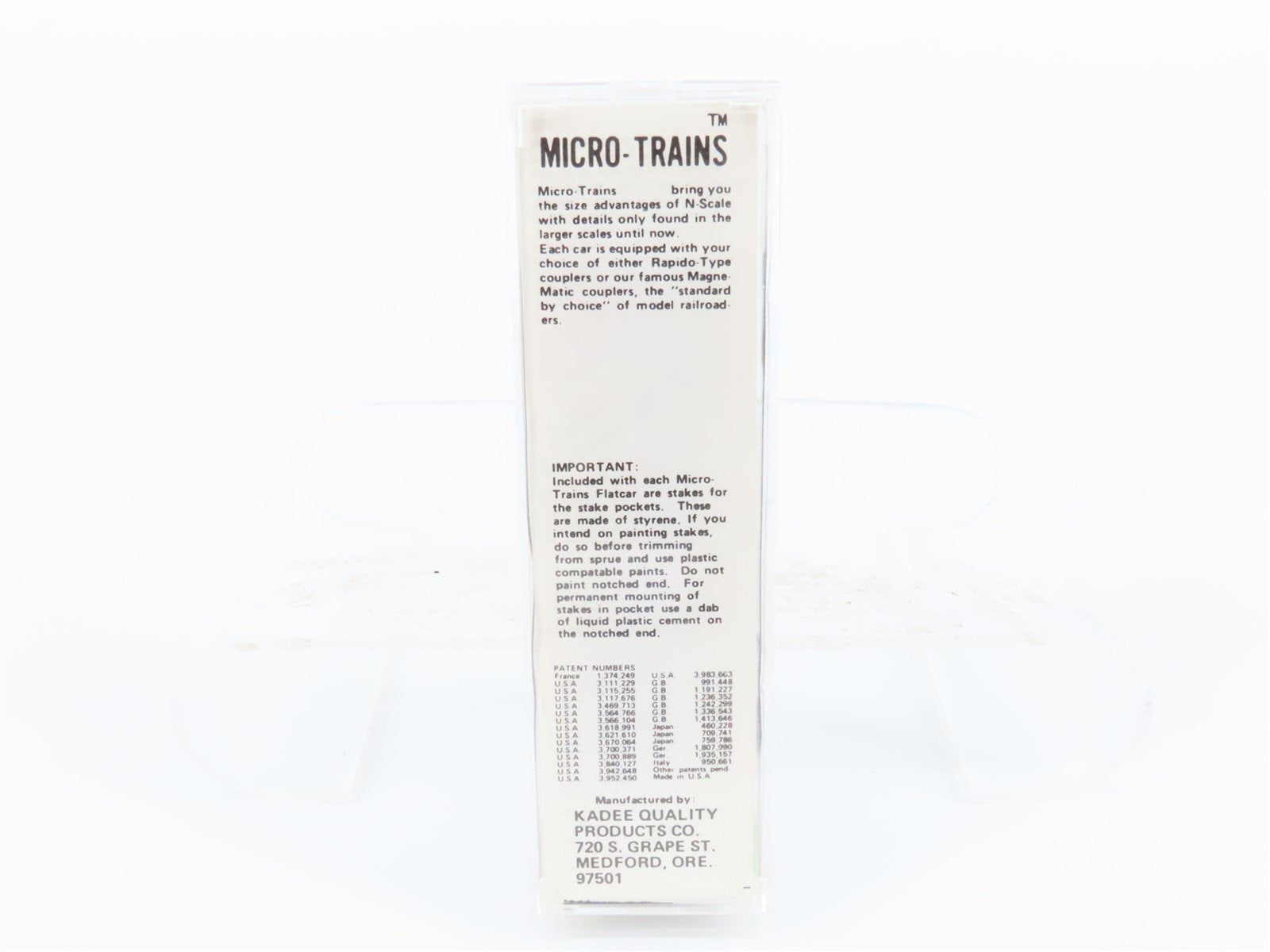 N Scale Kadee Micro-Trains MTL 43070 C&O Chesapeake & Ohio 40' Box Car #12134