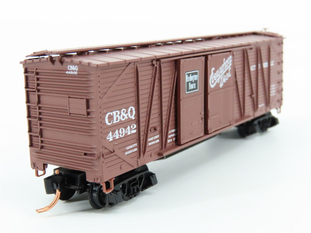 N Scale Micro-Trains MTL 04000030 CB&amp;Q Burlington Route 40&#39; Box Car #44942