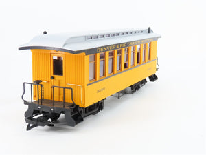 G Scale LGB 3080 DRGW Rio Grande Wood Coach Passenger Car #3080