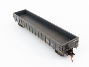 N Scale Micro-Trains MTL 10544750 CIGX 50' Gondola #801990 - Weathered/Graffiti
