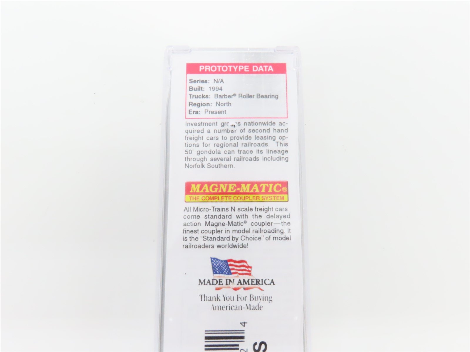 N Scale Micro-Trains MTL 10544750 CIGX 50' Gondola #801990 - Weathered/Graffiti