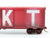 N Scale Micro-Trains MTL 07344080 M-K-T Katy 40' Box Car #5535- Weathered