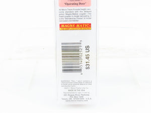 N Micro-Trains MTL 02244080 BCOL British Columbia 40' Box Car #4949 w/ Graffiti