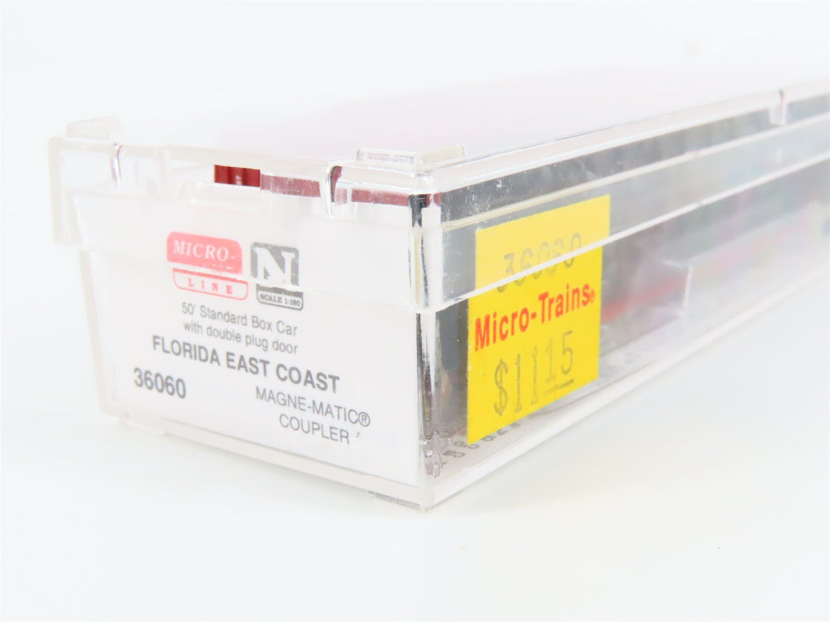 N Scale Micro-Trains MTL 36060 FEC Florida East Coast 50&#39; Box Car #5027