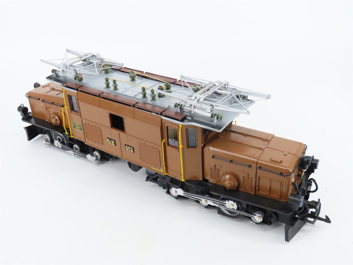 G Scale LGB 2040 RhB Crocodile Electric Locomotive #413