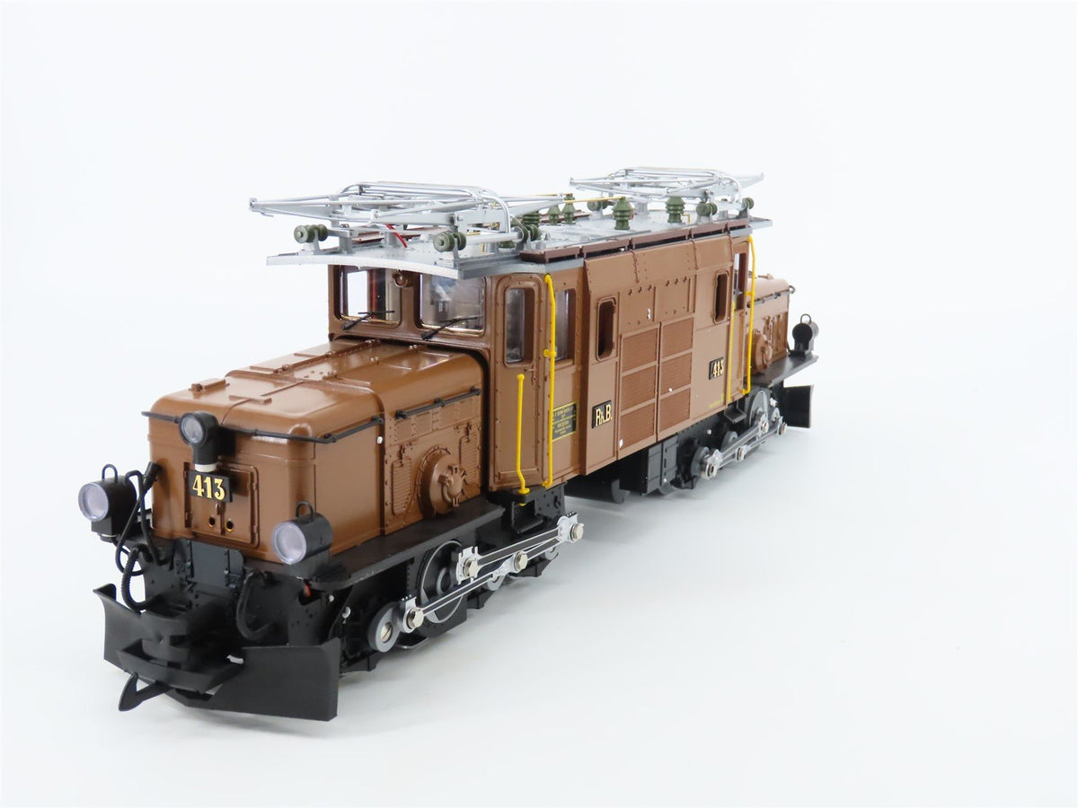 G Scale LGB 2040 RhB Crocodile Electric Locomotive #413