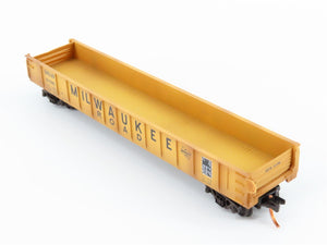 N Micro-Trains MTL 04844110 MILW Milwaukee Road 50' Gondola #81098 w/ Graffiti