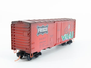 N Scale Micro-Trains MTL 07444090 SL-SF Frisco 40' Box Car #15090 w/ Graffiti