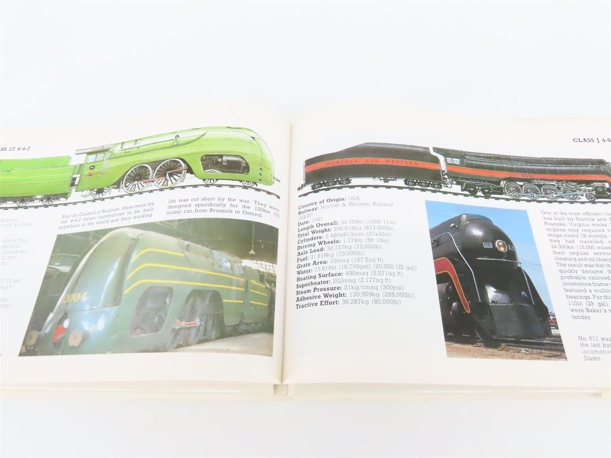 The Concise Illustrated Book Of Steam Trains By D. Avery ©1989 HC Book